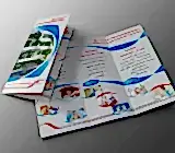 Буклет, цифровая печать
