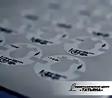 Наклейки со сложным контуром