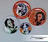 Значки закатные