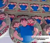 Наклейки и значки