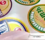 Наклейки с плоттерной резкой