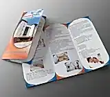 Буклет, цифровая печать