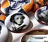Значки закатные