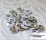Значки закатные