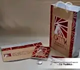 Комплексный заказ. Пакет, блокнот, значок и магнит